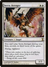 2x Serra Avenger Time Spiral MP MTG