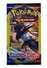 Pokemon Card - Sword and Shield Base - 3 Card Booster Pack - New Factory Sealed