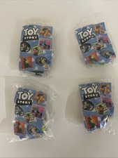 Sealed TOY STORY original movie toy set 4 Disney Pixar Burger King 1995