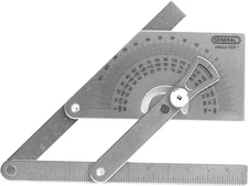 General Tools Protractor and Angle Finder #39, Stainless Steel, Outside,... 