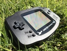 Nintendo Gameboy Advance GBA AGB-001 Black Handheld Gaming Console Pokemon