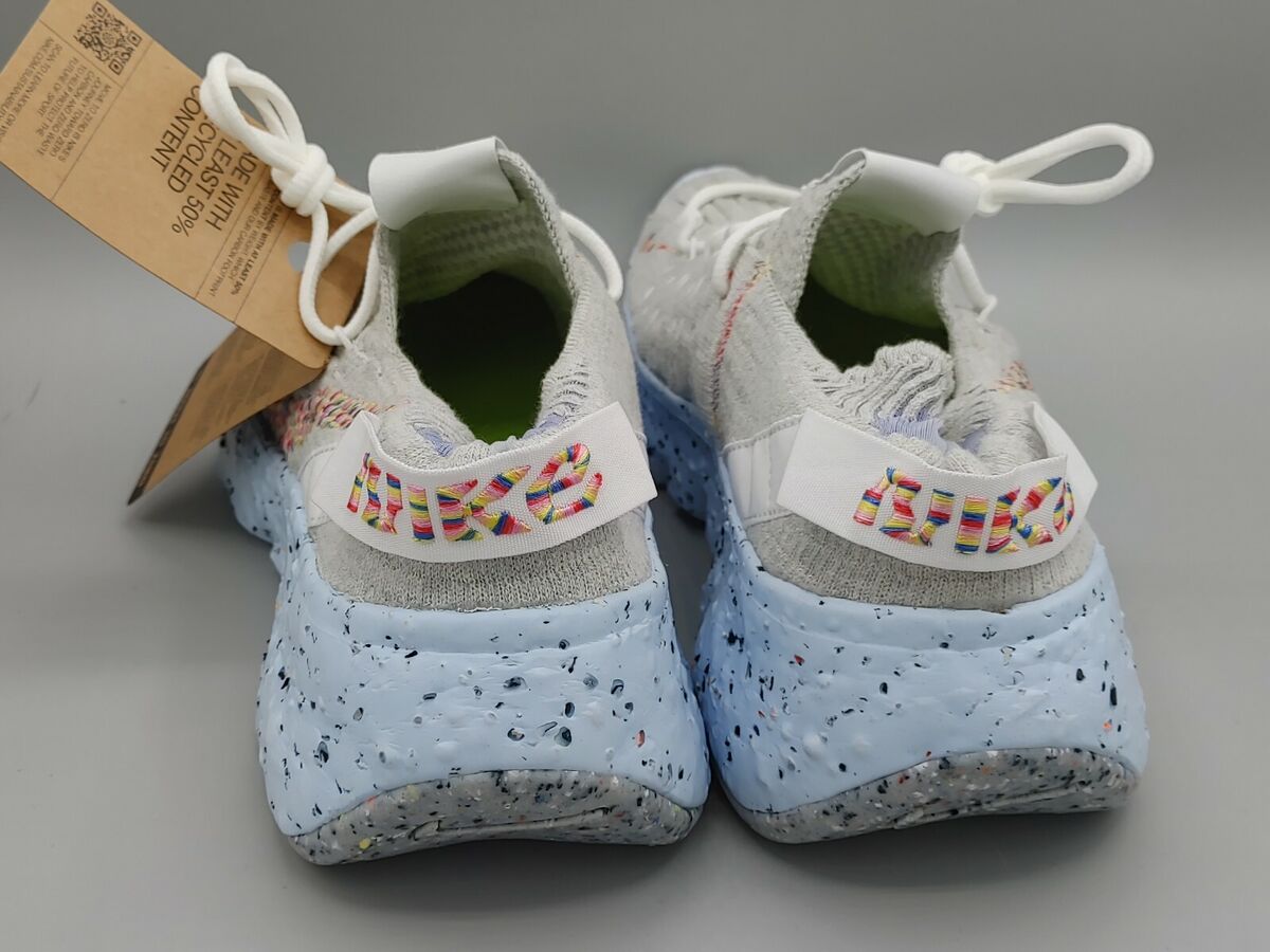 Nike Space Hippie 04 Grey 'Be True' CZ6398-102 Summit White Nike Space Hippie 04 Grey 'Be True' CZ6398-102 Summit White