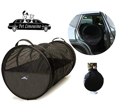 Pet Dog Travel Tube Car Crate Large Kennel Cat Mesh Tube