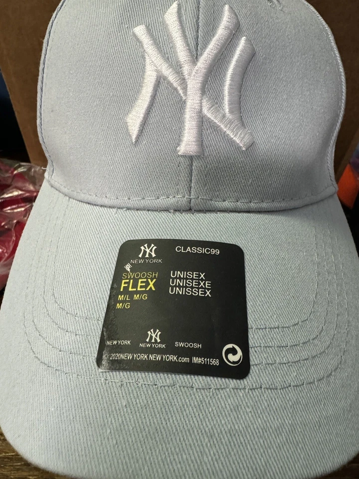 NUEVO ERA Classic99 NY SOMBRERO SWOOSH FLEX UNISEX. SIXE M/L. Nuevo Foto 2 de 4