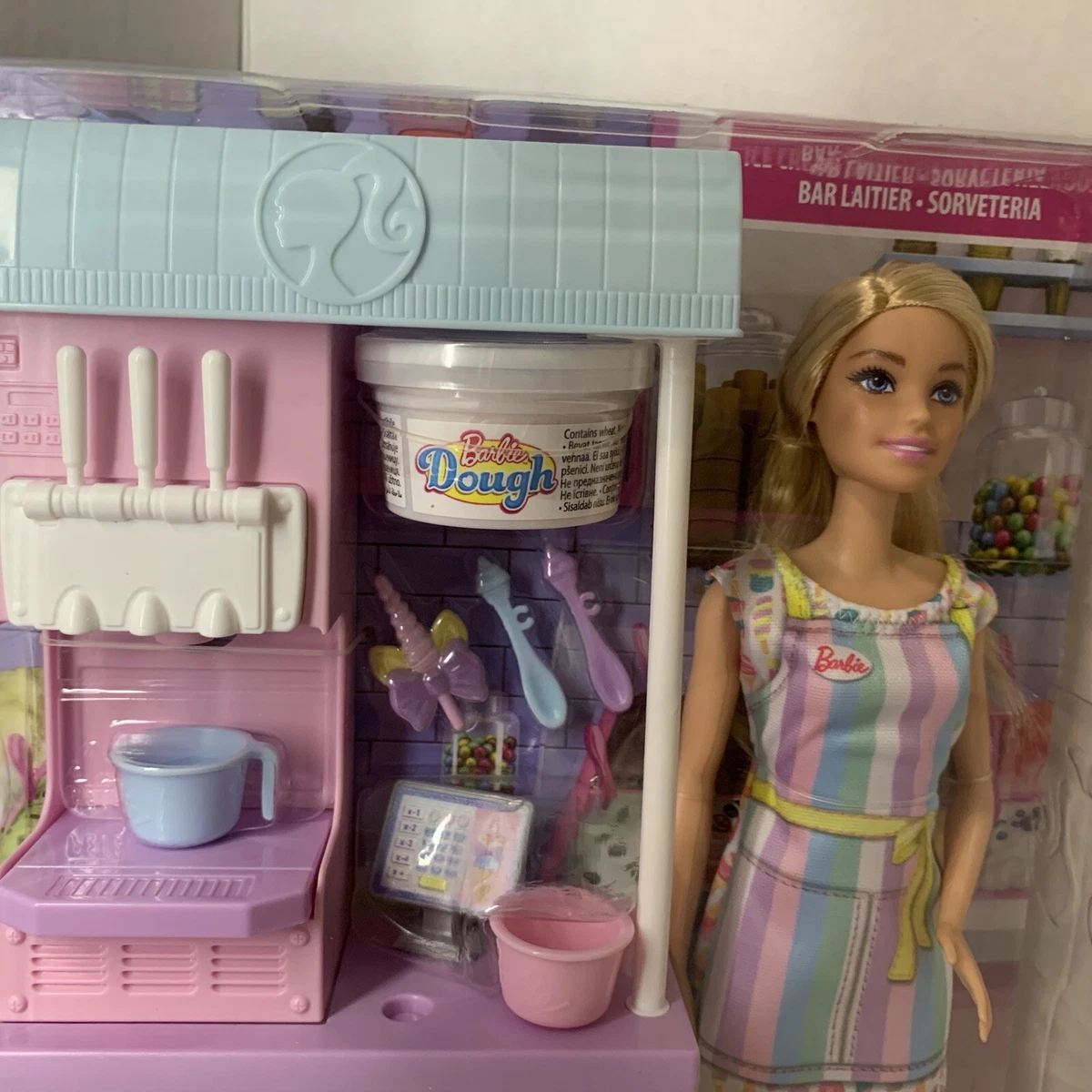 Barbie doll ice cream set sale