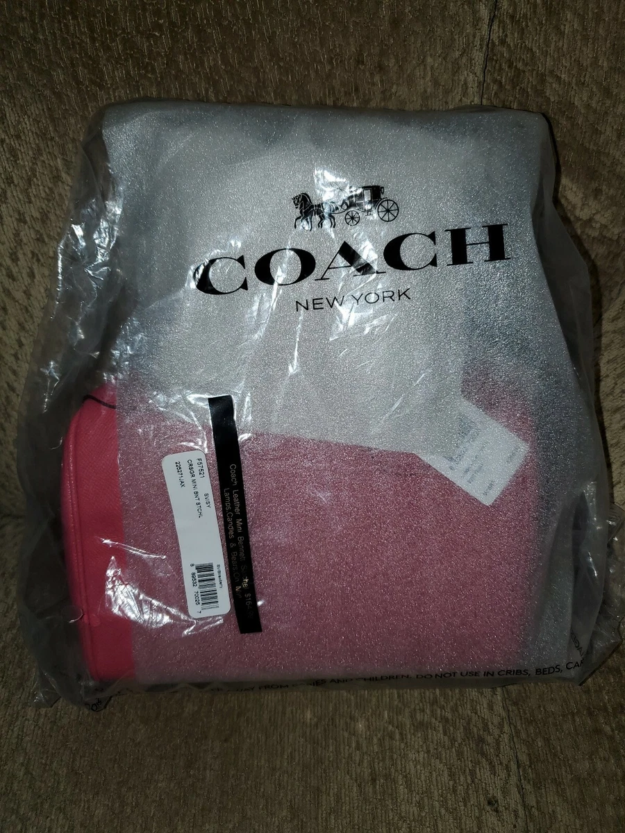 Coach crsgr shop mini bnt stchl