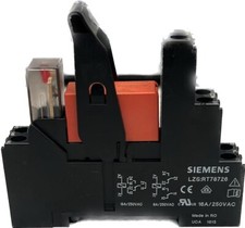Siemens Socket LZS: RT78726 + EM18 + Schrack RT314024 
