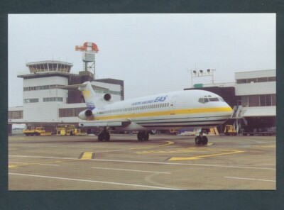 AK5225) CARDIFF WALES AIRPORT,E.A.S. Boeing 727 F-GCGQ,