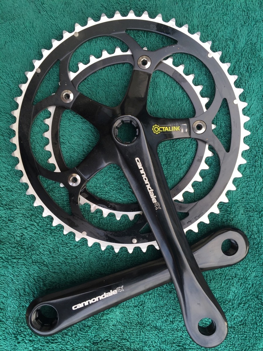 Cannondale EX Crank SET NEW gleaming, with original rings