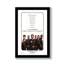 THE GENTLEMEN - 11x17 Framed Movie Poster by Wallspace