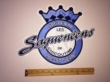1 RARE SAGUENEENS CHICOUTIMI QMJHL LHJMQ QUEBEC HOCKEY JERSEY PATCH CREST
