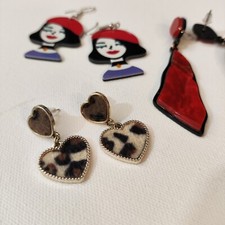 lotx3 new earings stud. 925 needle