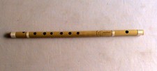 A Bass Flute 440 Korg Tuning 21 Inch Bansuri with Velvet cover and rexine cover