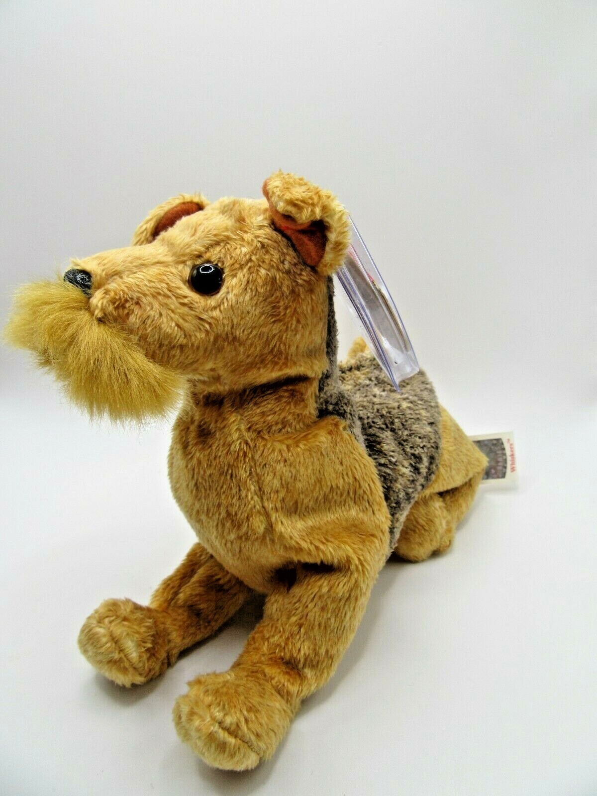 TY BEANIE BABY WHISKERS THE DOG - MINT CONDITION - RETIRED WITH TAGS