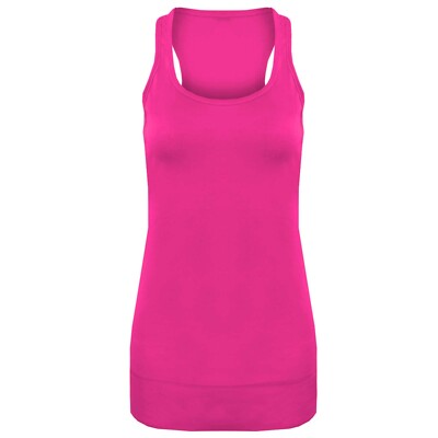NEU DAMEN MUSKEL RÜCKEN GERIPPT WESTE STRUKTURIERT NAHTLOS ANTI CELLULITE SPORT TOP