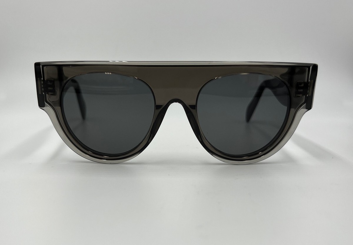 Celine CL40012I 40012I Sunglasses Smoke Dark Grey 20A/ EXCELLENT CONDITION Celine CL4004IN XS (50 - 22) with Grey lenses and Black  main image 3