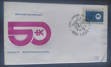 Enveloppe Premier Jour Belgique Timbre N° 1933 Crédit professionnel 1979