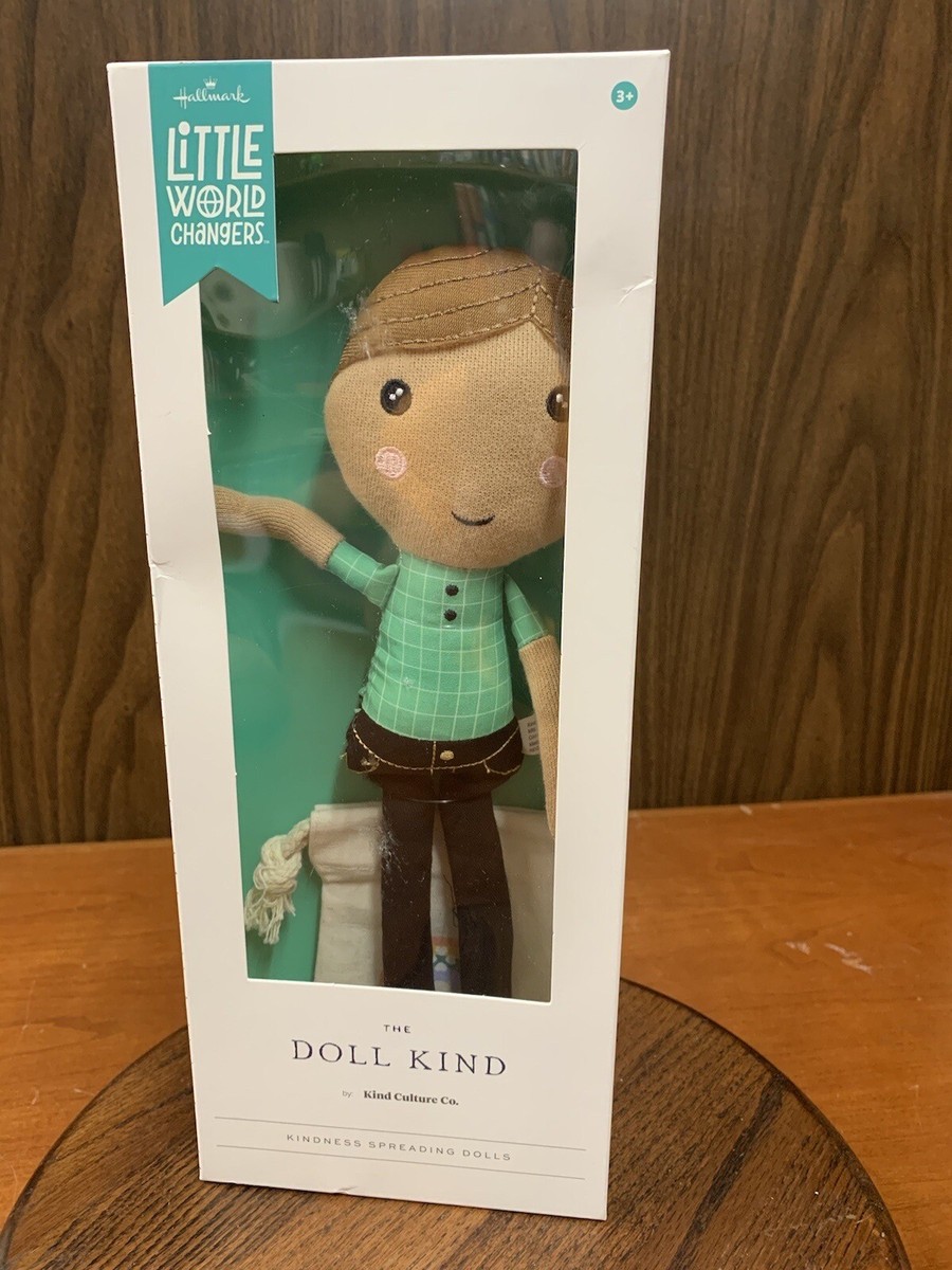 Hallmark Little World Changers Kindness Spreading Doll Boy Plush 3A