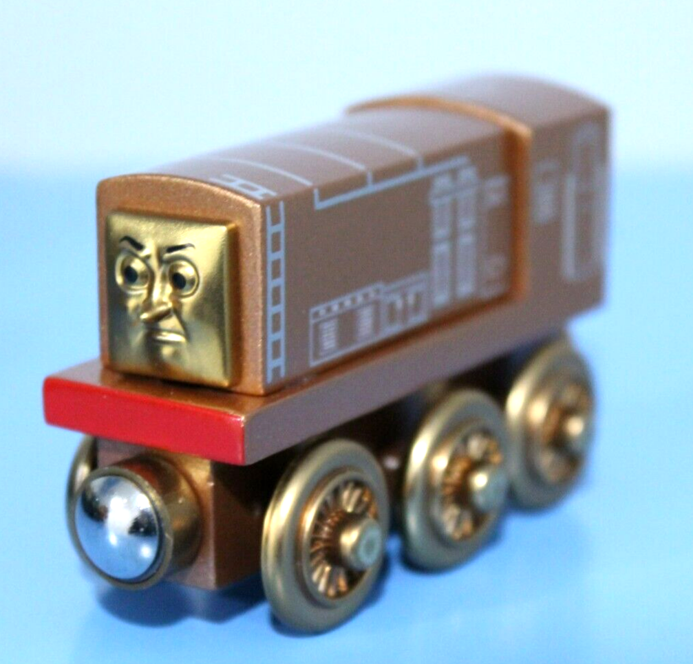 Limited 60 Yr Edition Bronze Diesel Wooden Railway Train Friends