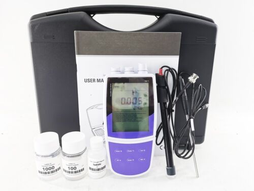 Chloride Ion Meter CL Ion Concentration Tester Meter With 500 Data Sets Storage - Picture 18 of 24