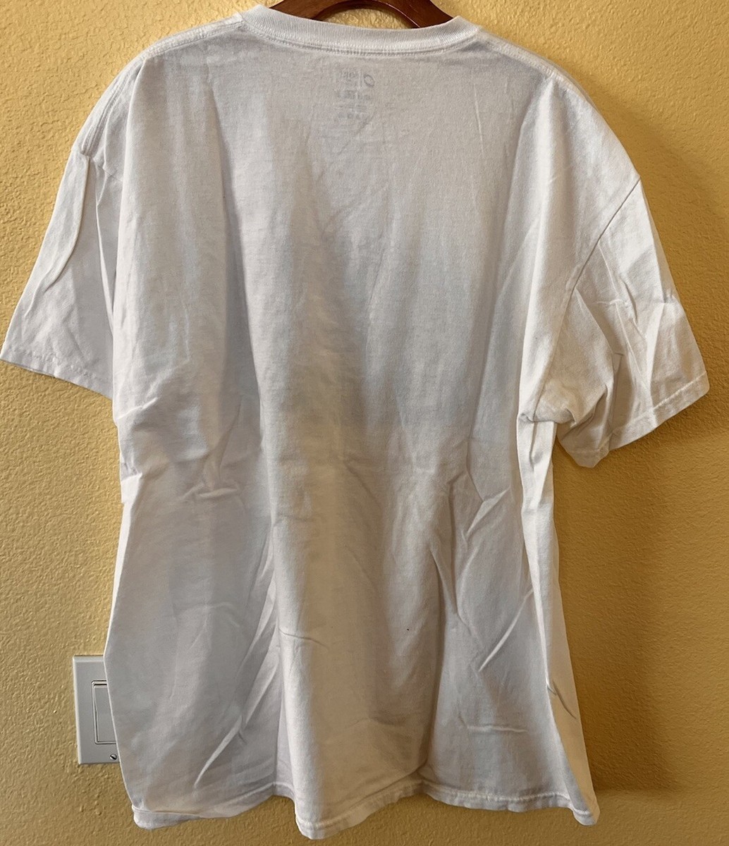 Bud Light Mens White Promo T-Shirt Size XL | eBay