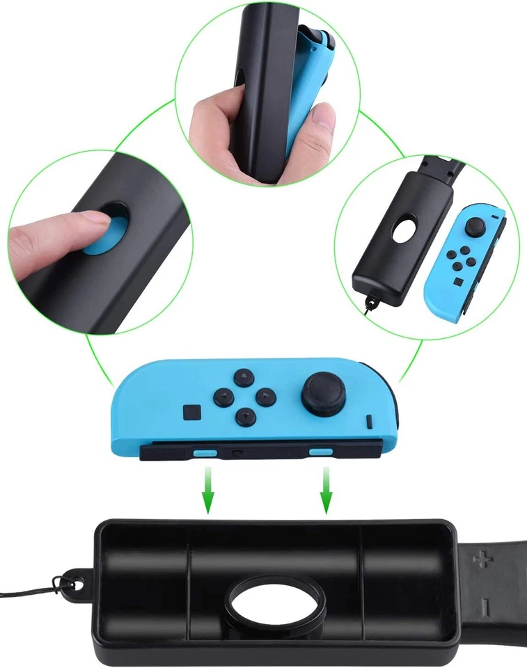 Mario Tennis Racket - Tendak Tennis Racket for Nintendo Switch Joy-Con Mario 12 - Image 2 of 4