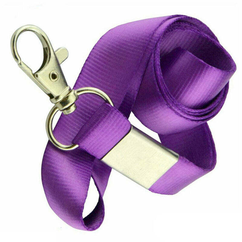 Lanyard Name Tag ID Badge Card Key Holder Clip Ring Case Pocket Neck