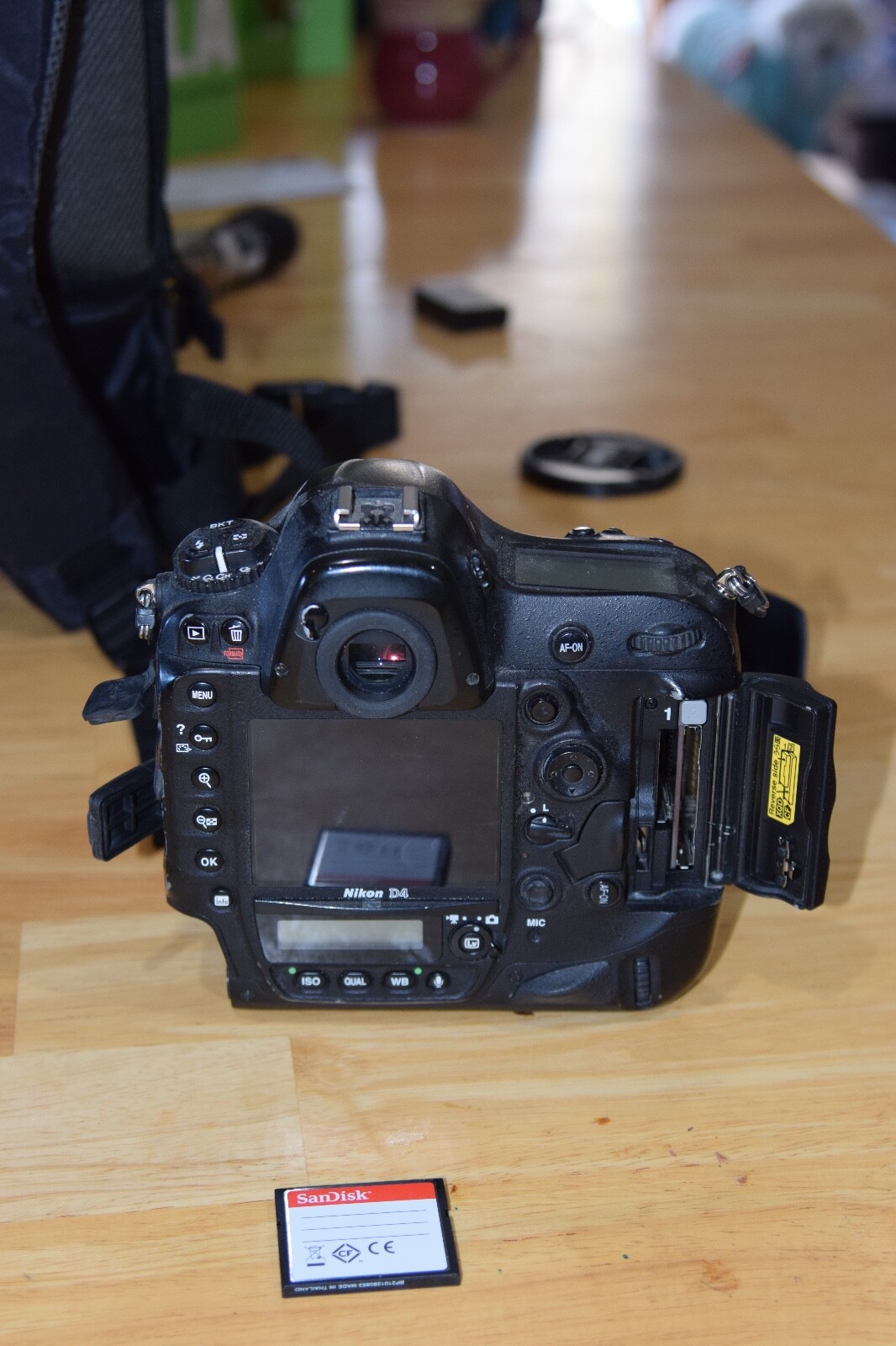 Nikon camera equipment (Nikon D4), lenses, backpack cases