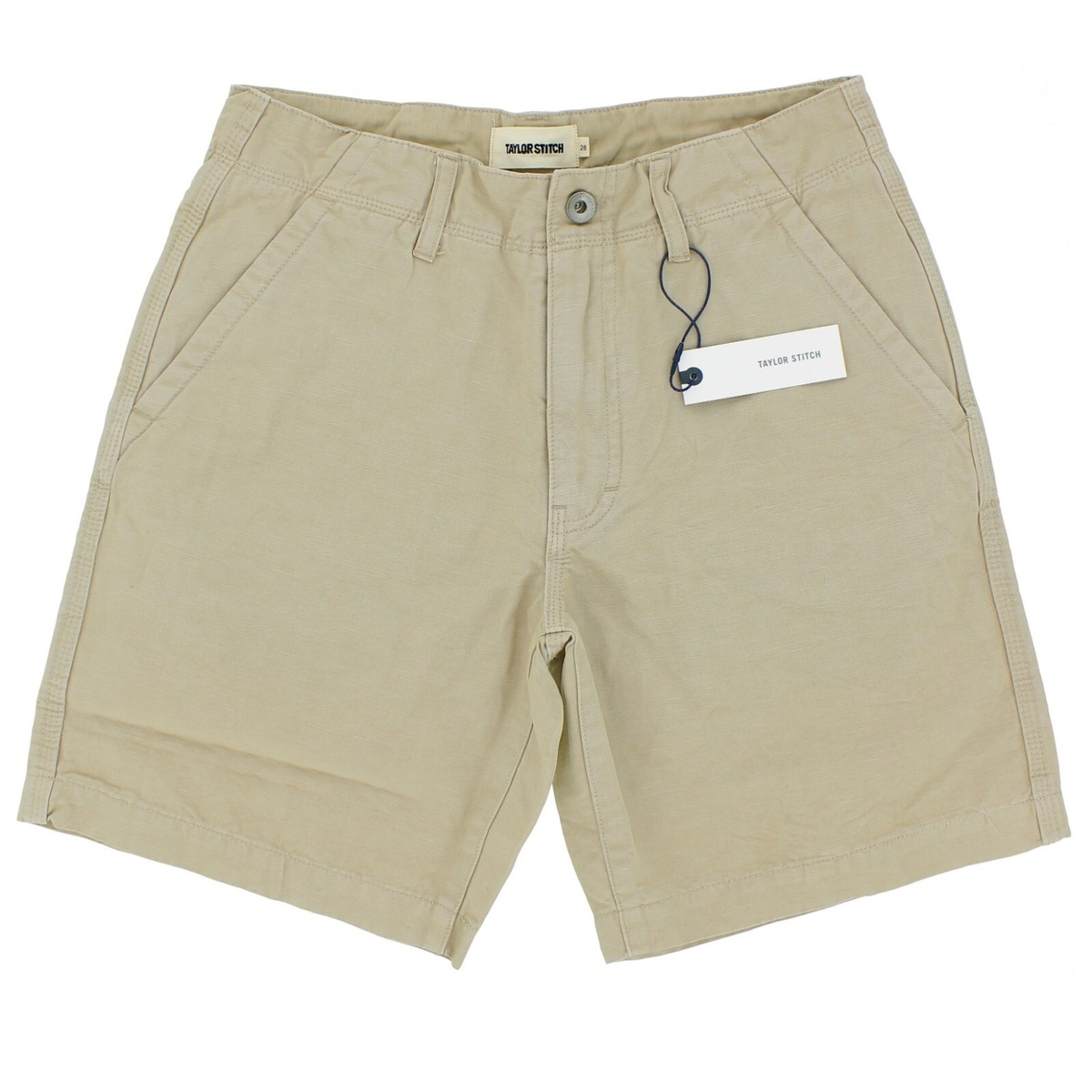 Taylor Stitch The Shaper Utility Short - 8" In Stone Boss Duck - Foto 10