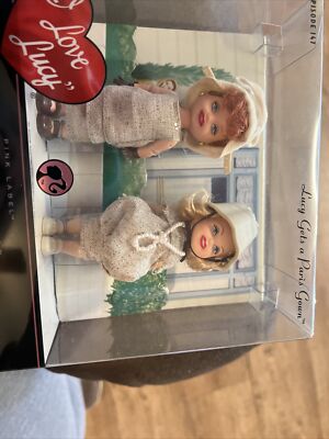 Barbie Collector Pink Label I Love Lucy Dolls Lucy Gets a Paris Gown
