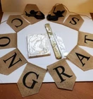 Graduation Party Pack 1 Banner 30 Invitations 2 Hanging Tissue Decorations