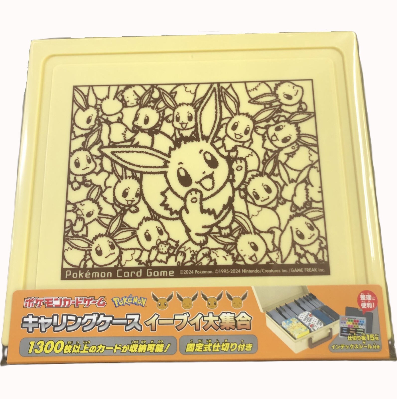 [New] Pokémon Center Pokémon Card Game Carrying Case Eevee Collection Japan