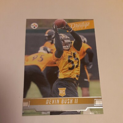 未開封10シリ ゴールドダイア 2017フローレス バムアデバヨ ルーキーカード 2019 Panini Prestige - Rookie Devin Bush II #205 (RC) for sale