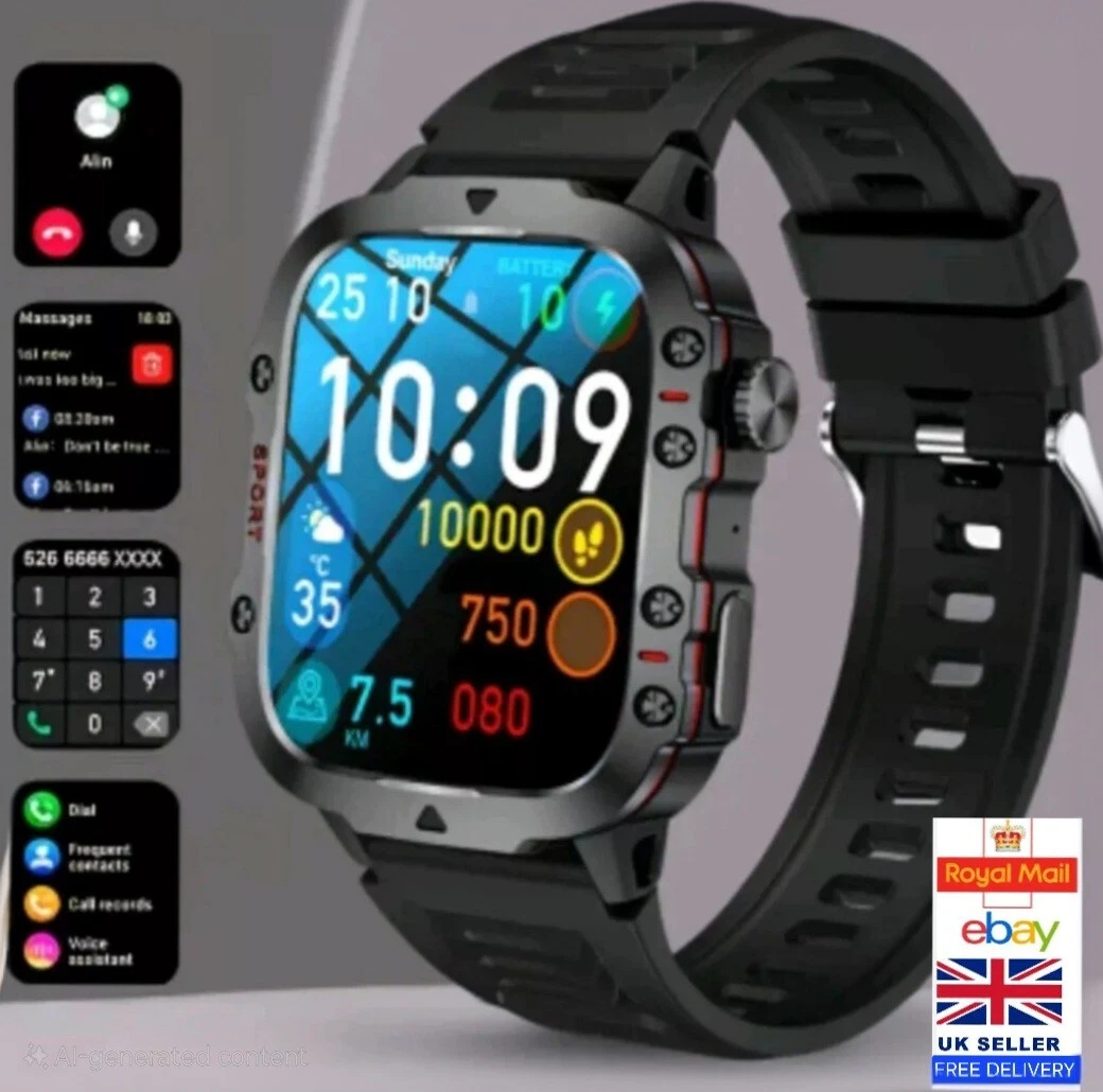 Smart Watch Medical Grade And AI Assisted