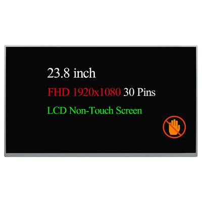 Screen Replacement 23.8'' MV238FHM-N10 LCD Non-Touch Screen Display MV238FHM N10
