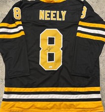 Cam Neely Boston Bruins Autographed Signed Black Style Jersey XL coa JSA