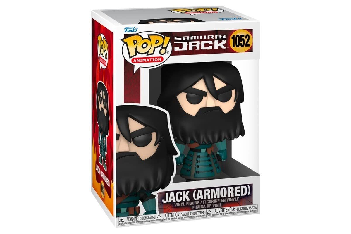 Funko Pop! Animation: Samurai Jack - Armored Jack With Chase (Styles May Vary)