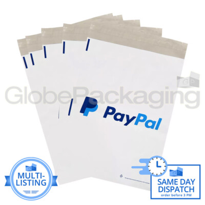 STARKE WEISSE PAYPAL *100% RECYCELBAR* PORTO POST PAKET VERSANDTASCHEN SÄCKE