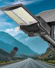Of-8500W Solar Street Lights Outdoor,820000lm Solar Parking Lot Lights Commercia