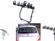 Portabici Posteriore 3 Bici per Fiat 500 Lounge 1.2 anno 2018 Bici Uomo Donna RM