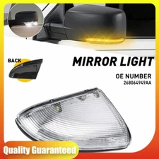 Fits For 2009-2014 DODGE RAM 1500 Left Driver Side Mirror Turn Signal Light Lamp
