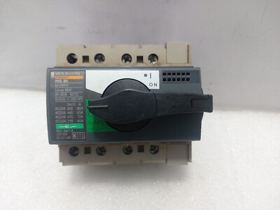 Merlin Gerin INS80 Switch Disconnector Interpact Ui 690V Uimp 8kV Ith 80A