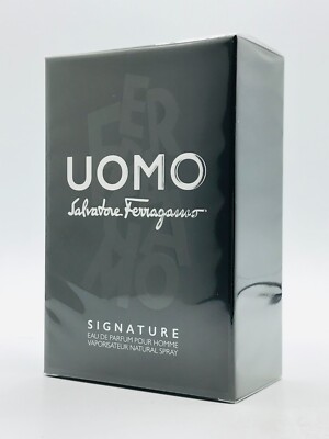 Salvatore Ferragamo Uomo Signature Men Parfum Spray oz New In