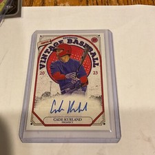 ✨Cade Kurland 2023 Onyx Vintage Extended Blue Ink Auto Florida ✅