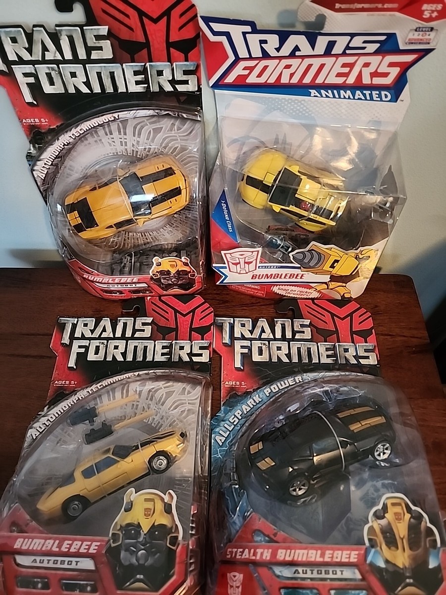 ミニカー transformers animated hasbro set Hasbro Transformers Animated Deluxe - Autobot Bumblebee with Snap