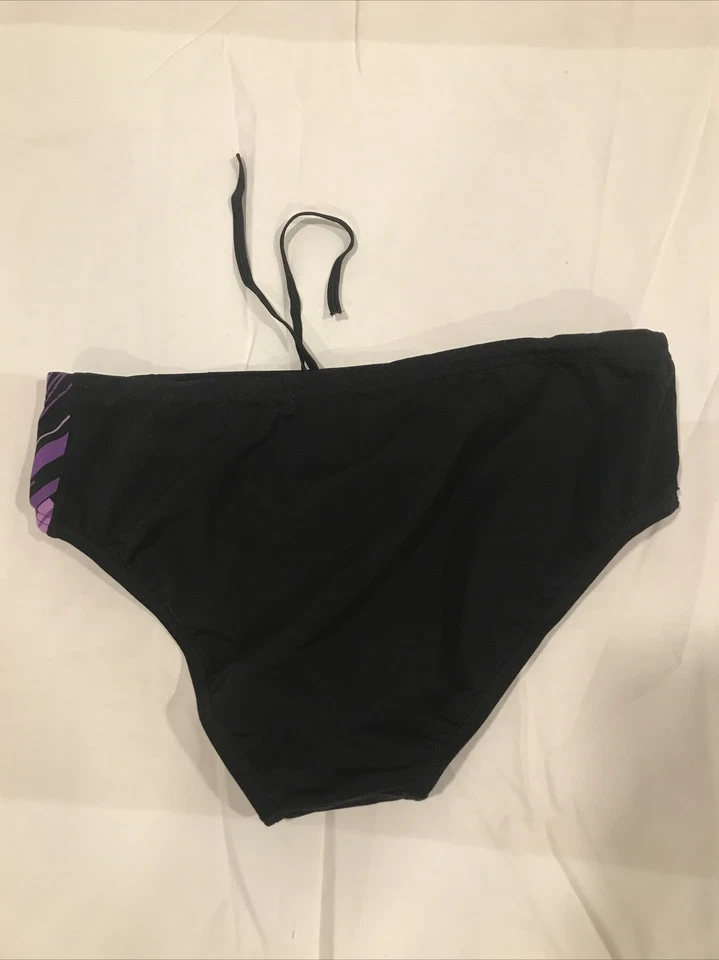 Dolphin Size 32 Men's Purple / Black Swim Briefs - Image 2 of 3