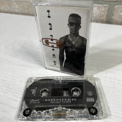 MC Hammer Too Legit to Quit Cassette Vintage Capitol Records 1991