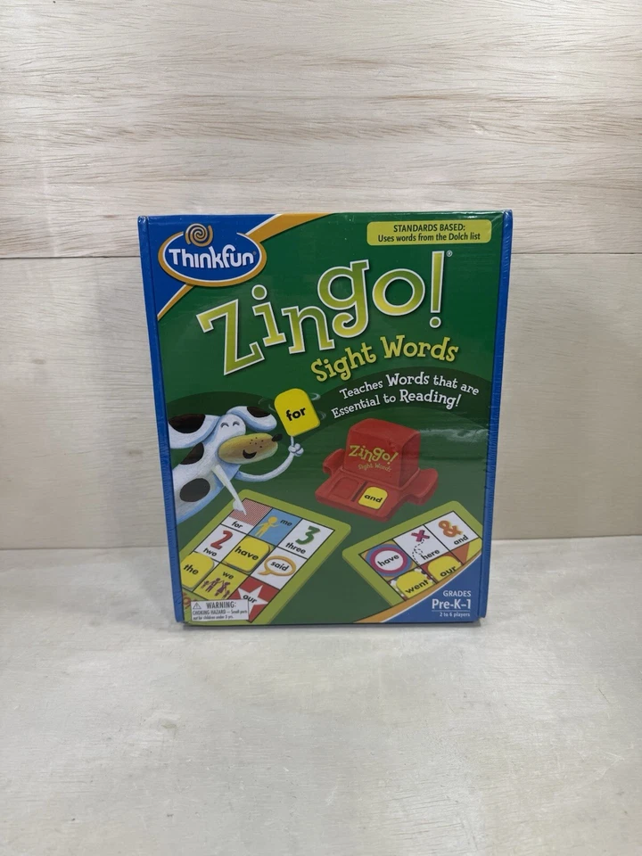 Zingo! Sight Words - Teaches Words Essential To Reading For Pre-1 Grades SEALED! - Image 2 of 4