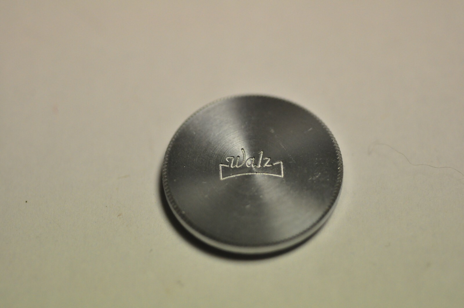 Walz #101 18mm screw in metal front lens cap.