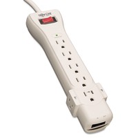 Tripp Lite Super6tel Surge Suppressor 7 Outlets 6 Ft Cord 1080 Joules Light Gray on sale Tripp Lite Super6tel Surge Suppressor 7 Outlets 6 Ft Cord 1080 Joules Light Gray on sale